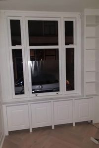 Maatwerk radiator ombouw - vensterbank - wandkast